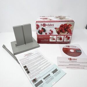 Bowdabra Bow Maker Tool Kit with Instruction Guide and DVD for DIY Crafts Gray